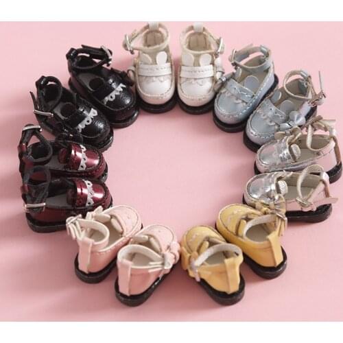 Ob11 doll shoes bjd shoes cowhide copper buckle leather boots for obitsu11,GSC clay,body9,YMY,1 / 12BJD doll Accessories boots