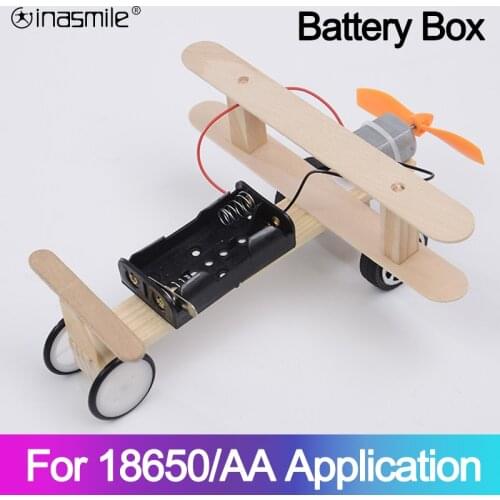 ABS 18650 Battery Holder Hard 1 2 3 4 Slots 18650 Holder Batteries 18650 Case Box Rechargeable DIY Battery Power Bank Case