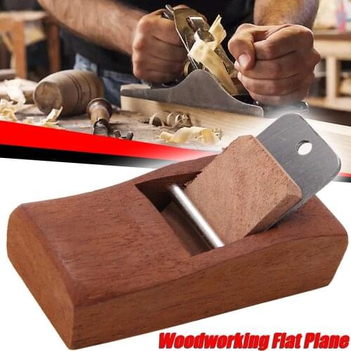 1pc Hand Plane Mini Woodworking Flat Plane Wooden Hand Planer Carpenter Woodcraft DIY Tools 11cm*4.5cm