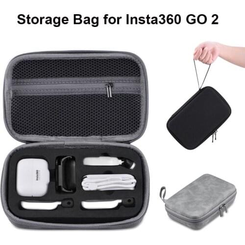 Insta360 GO 2 Mini Protable Storage Bag for Insta360 GO 2 Carrying Case Handbag Sport Camera Protective Box Action Accessories