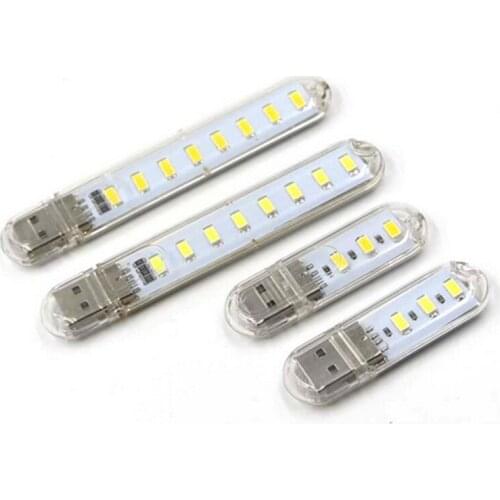 Portable highlight 5630 5v USB desktop decorative night light white warm white led camping light for reading light bulb laptop