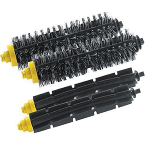 Bristle and Flexible Beater Brush for iRobot Roomba 600 Series 600 610 630 650 660 Vacuum Cleaner Accessories