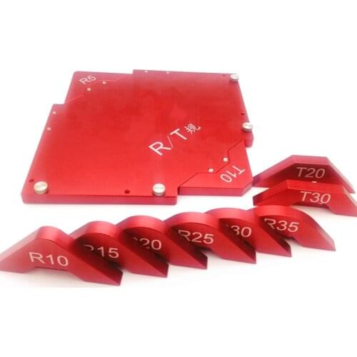 Trimming machine angle gauge engraving machine R template woodworking tools