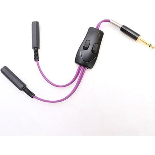 Tattoo Clip Cord Tattoos Accessories Embroidered Dual Interface Top Grade Tatoo Wire For Machine Gun Power Supply Accessory Sae