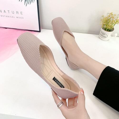 Hot Sale Women Flat Shoes Loafers Designer Ladies Shoes Without Heels Woman Slip-on Casual Walk Shoes Summer Ballet For Women