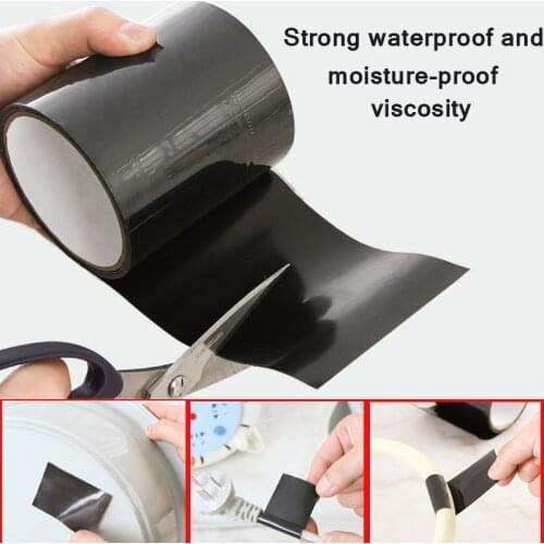 152x10cm Super Strong Fiber Waterproof Tape Stop Leaks Seal Repair Tape Performance Self Fix Tape Fiberfix Adhesive duct tape