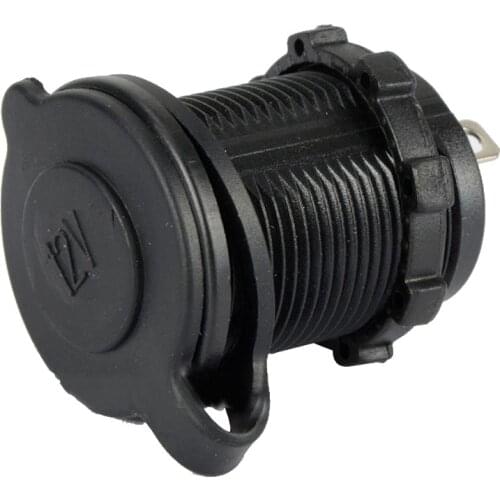 Waterproof Conector 12V Power Adapter Socket Car Motorcycle Cigarette Lighter Plug Charging for Motorcycle Boat Riding Tractor