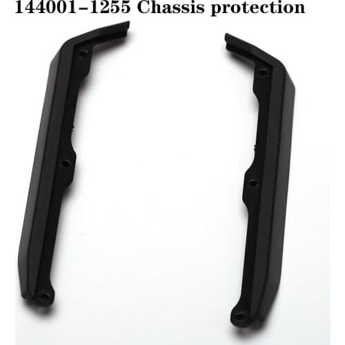 WLtoys 144001 RC Car Spare Parts 4WD Metal Chassis 144001-1255 Bottom Chassis protection 1/14 Plastic