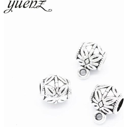 YuenZ 8pcs Tibetan silver Beads European Fit for Women Charm style Bracelets Necklace DIY Metal Pendant Jewelry Making R221