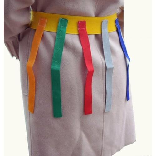 Fashion Universal Sticky Tail Vest Toy Flexible Buckle Design Adjustable Catching Tail Game Training Equipment for Outdoor
