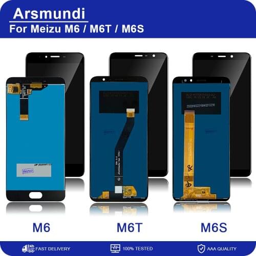 For Meizu M6 / M6s / M6T LCD Display Touch Screen Digitizer Assembly Replacement Parts + Tools