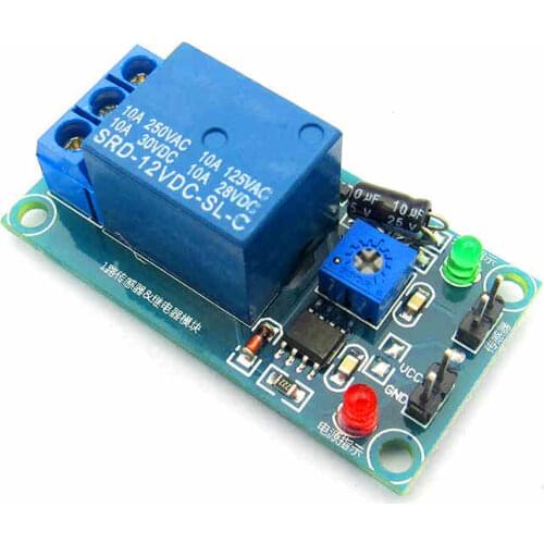 12V soil moisture sensor controller module automatically waters below humidity start