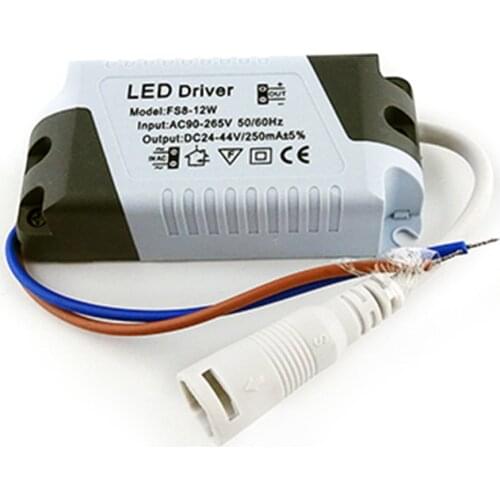 3-24W LED Lamp Driver Light Transformer Input AC90-265V Power Supply Adapter 240mA/260mA Current for LED Spot light Bulb Chip