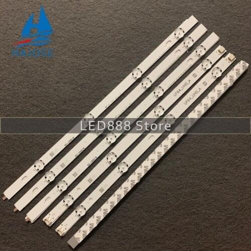 5sets 8LED 840mm LED Backlight strip For 43" V16.5 ART3 2744 LG 43UH620V 43UH610T 43UH630V 43UH603V 6916L-2744A UHD 1