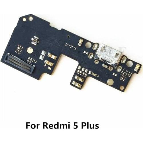 For Xiaomi Redmi 5 Plus USB Charging Charger Micro Dock Connector Board Flex Cable For hongmi 5P