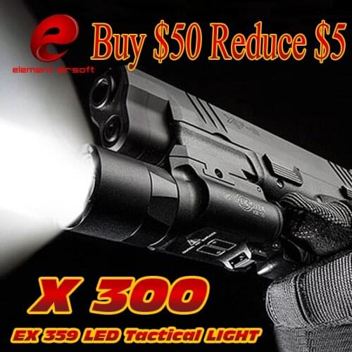 Element Tactical Surefir X300 LED Weapon Light Waffe lanterna Airsoft Pistol Gun Wapens Glock Hunting Arsoft Armas Flashlight