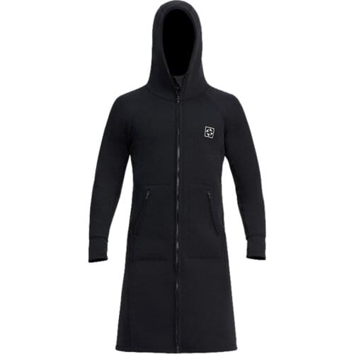 Diving Wetsuits 3mm Hooded Windbreaker Diving Suits Long Sleeve Front Zip Diving Suit Keep Warm for Snorkeling Surfing Swimming