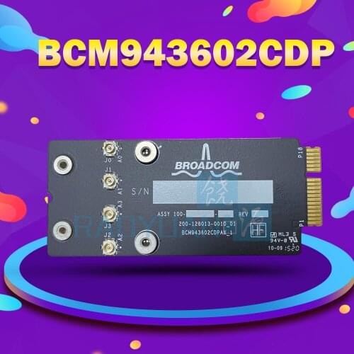 For A1418 A1419 Wifi 802.11ac and Bluetooth 4.0 Airport Card BCM943602CDP