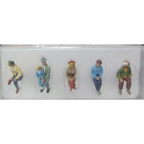 Super mini pvc figure Decoration model toy sand table sitting passenger