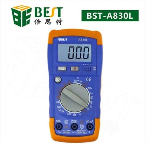 Beist multimeter digital display multimeter digital meter use student multimeter best-a830l
