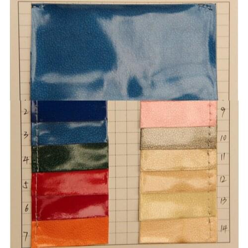 Factory wholesale quality litchi mirror surface PU leather Crystal embossed leather for Bags, shoes, belts, home, furniture