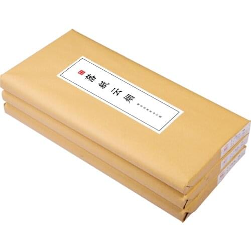 Raw Xuan Paper 100sheets/lot Chinese Half Ripe Xuan Paper Beginner Chinese Calligraphy Landscape Painting Xuan Paper Thicken