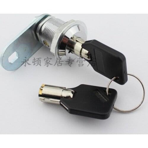 5 Cabinet Door Quarter 7bearing Balls Turn Security Tubular Cam Lock with Keys 18x16mm CP60