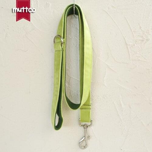 MUTTCO unique design fashionable bow tie handmade dog leash ACOCADO dog leash 5 sizes UDL110