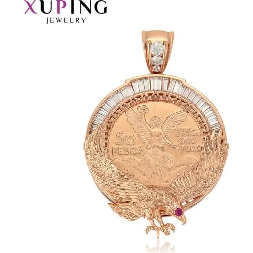 Xuping Jewelry Fashion Popular Mexican Peso Shaped Pendant for Anniversary Gift 35283