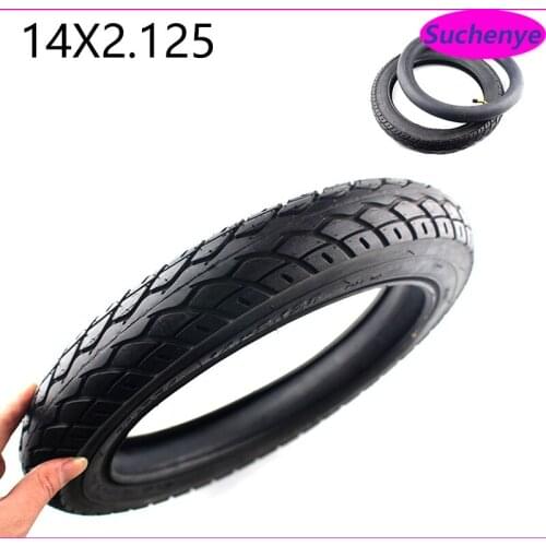 14 Inch Wheel Tire 14 X 2.125 / 54-254 Tyre Inner Tube and Outer tire For Many Gas Electric Scooters and E-Bike 14*2.125 Tire