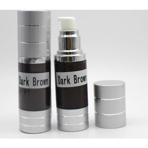 2Pcs 60ml/bottle Dark Brown Vacuum Sterile Permanent Makeup Pigment Cosmetic Tattoo Ink For Eyebrows Eyeliner Tattoo Supply