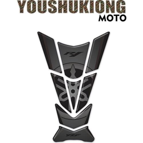 3D Carbon Look Motorcycle Tank Pad Protector Stickers Case for Yamaha YZF-R6 R6 Tank