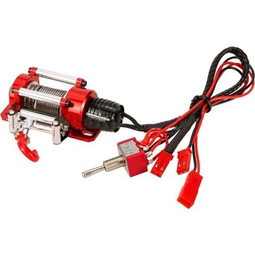 Automatic Winch Traction Control System With Switch for 1/10 Axial SCX10 II D90 RC Car Accessories
