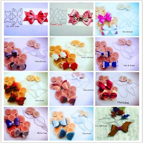 Bow, various styles Metal Cutting Dies for DIY Scrapbooking Album Paper Cards Decorative Crafts Embossing Die Cuts