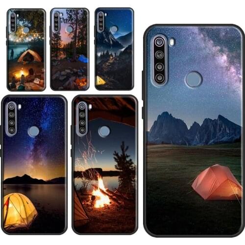 Camping Nature Mountain Case For Xiaomi Redmi Note 10 7 8 9 Pro Note 8T 9S Fundas For Redmi 9T 9C 9A 8A K40 Cover