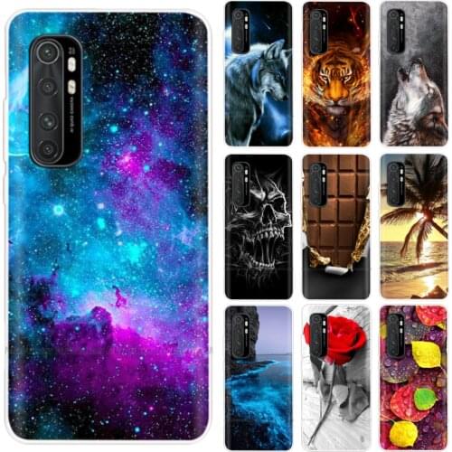 Phone Case For Xiaomi Mi Note 10 Lite Case Silicone Soft Back Cover for For Xiaomi Mi Note 10 Note10 Pro Lite Case Shell Bumper