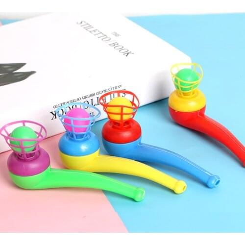 Childhood Nostalgic Blowing Music Plastic Suspension Ball Blowing Machine Magic Floating Ball Childrens Baby Classic Toys