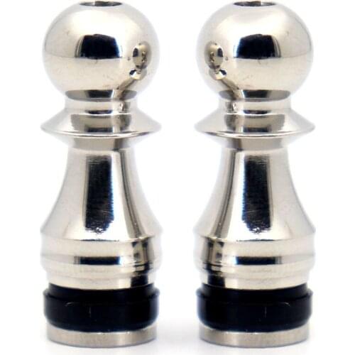 2pcs Gobang 510 drip tip stainless steel five-in-a-row Games Accessories for kayfun Lite plus
