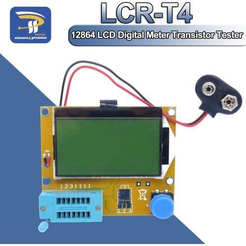 Mega328 M328 LCR-T4 12864 LCD Digital ESR Meter LCR led Transistor Tester Case Shell Diode Triode Capacitance MOS PNP/NPN