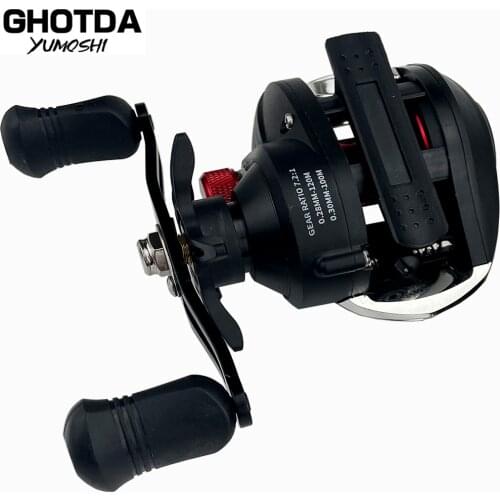 8KG Max Drag Baitcasting Reel 18+1 Ball Bearings 7.2:1 High Speed Casting Fishing Wheel