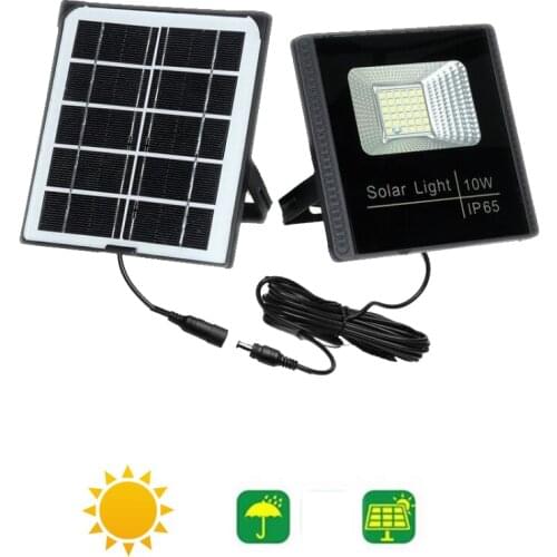 Solar Light smart on at night Outdoor Waterproof Energy Saving Street Yard Path Solar Power Garden Lamp Sunlight seperable panel