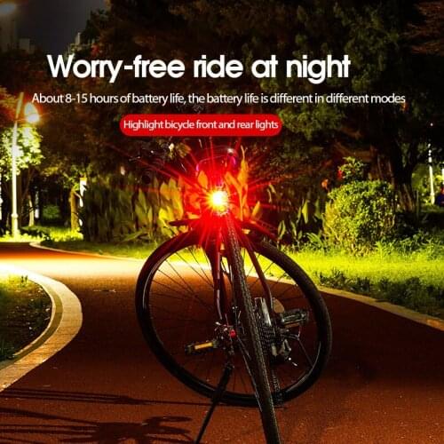 Bike Light USB LED Rear Cycling Lights MTB Taillight Bike Accessories Bicycle Back Light Waterproof Bike Taillight Accessories