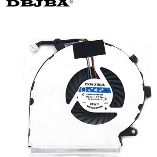 CPU Fan For MSI GE72VR GP72VR Laptop CPU Cooling Fan PAAD06015SL N366 4PIN