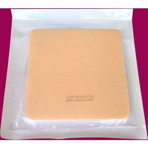 1pcs 12.5*12.5CM 5mm silicone gel foam dressing has self-adhesive chronic acne wounds, burns, high absorption, water and liquid