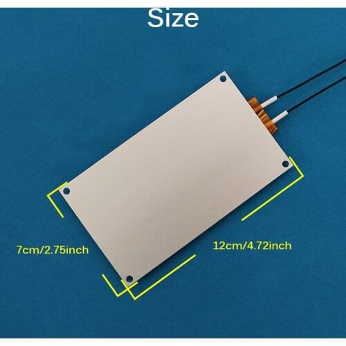 1pc 2*7cm AC 220V LED Remover PTC Thermostat Heating Plate Soldering Station For BGA Solder Bal