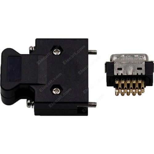 20-pin Connector Kit MR-CCN1 for Mitsubishi 3M 10120-3000PE+10320-52A0-008 Servo Connector