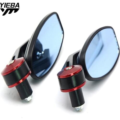 22MM Motorcycle mirrors bar end Rear view handlebar end mirror FOR Honda CBR 600 F2 F3 F4 F4i CB919CBR954RR CBR600RR CBR900RR