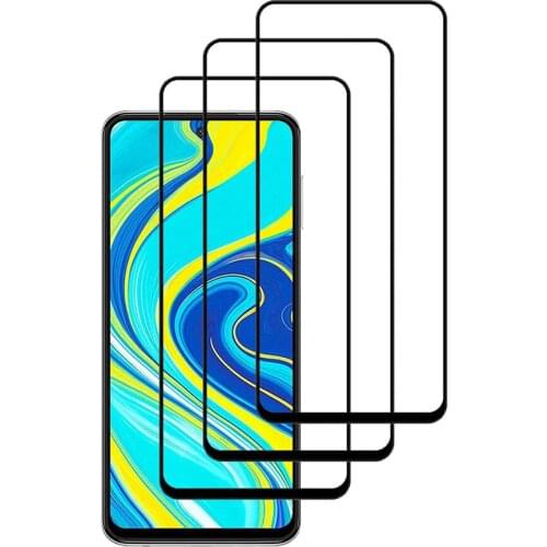3 Pcs for Redmi 9 Glass On For Xiaomi Redmi Note 9 S 9s 9 Pro Max Protective Glass Redmy 9A 9C Tempered Film Screen Protector