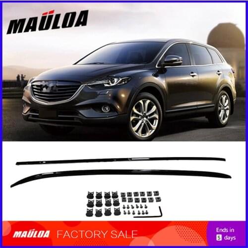 Aluminium Alloy Car Roof Rack Rails Luggage Carrier Baggage for CX9 2016 2017 2018