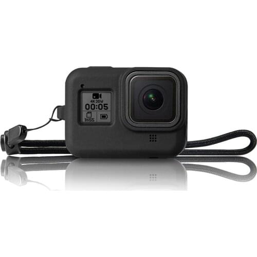 Case For GoPro Hero 8 Black Accessories Silicone protective sleeve shell frame Dust and drop resistant